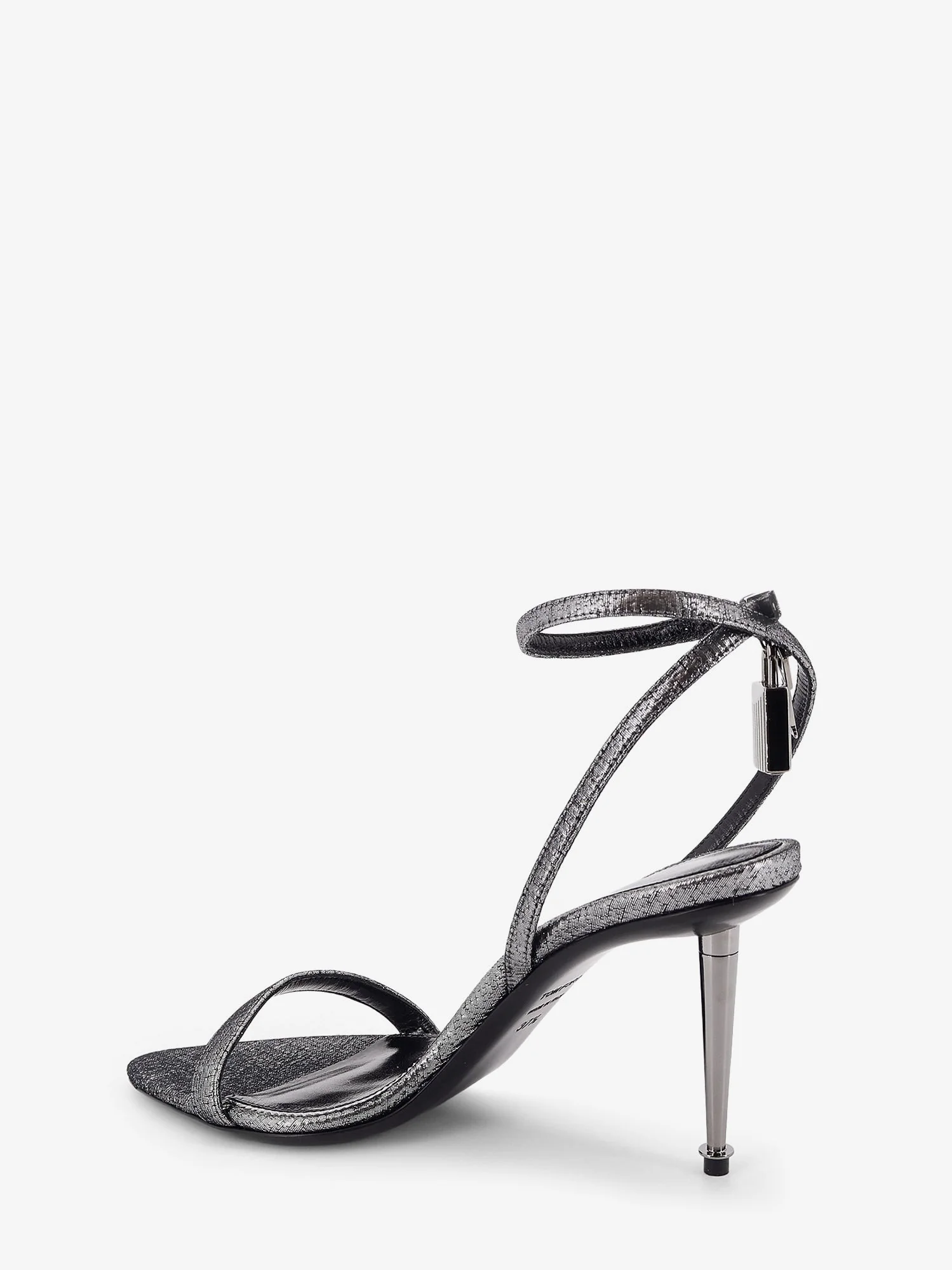 Tom Ford Women Laminated Heeled Sandals With Laminated Effect - Image 3