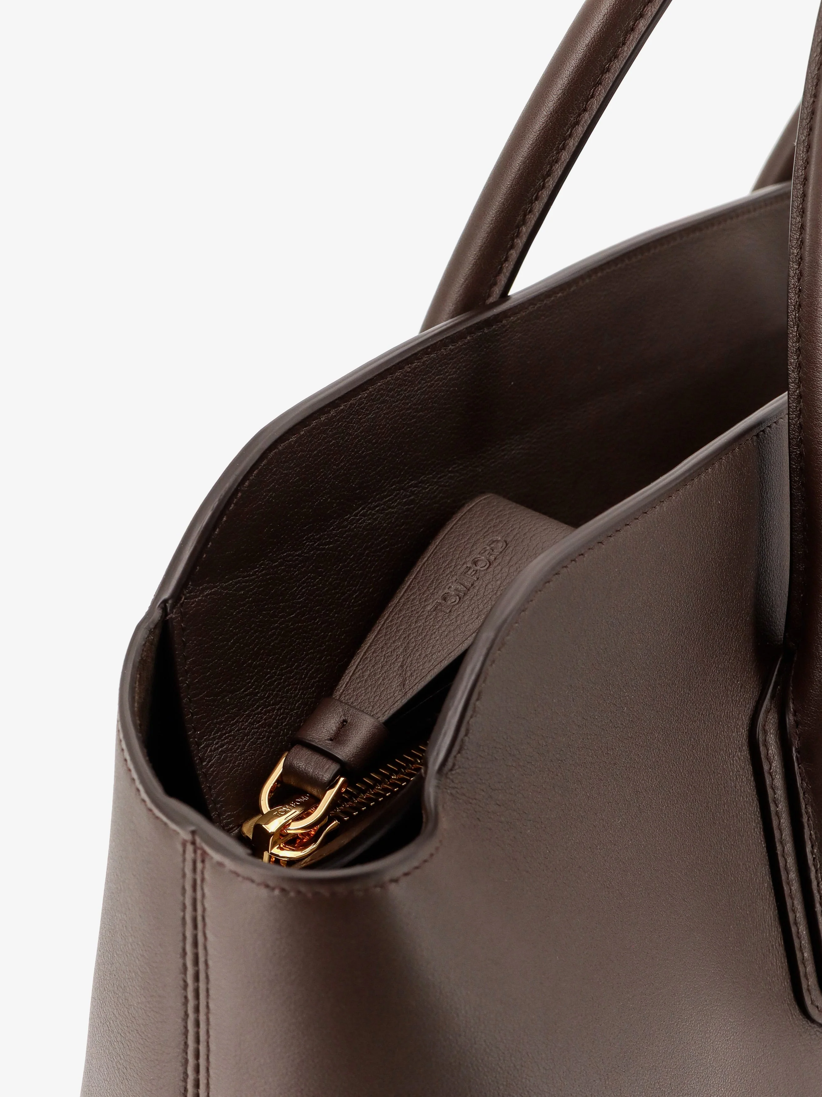 Tom Ford Women Leather Shoulder Bag With Logo - Image 5