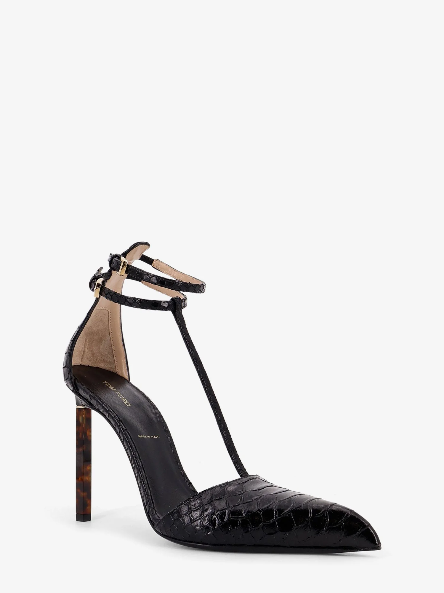 Tom Ford Women Python-Effect Leather Pumps - Image 2