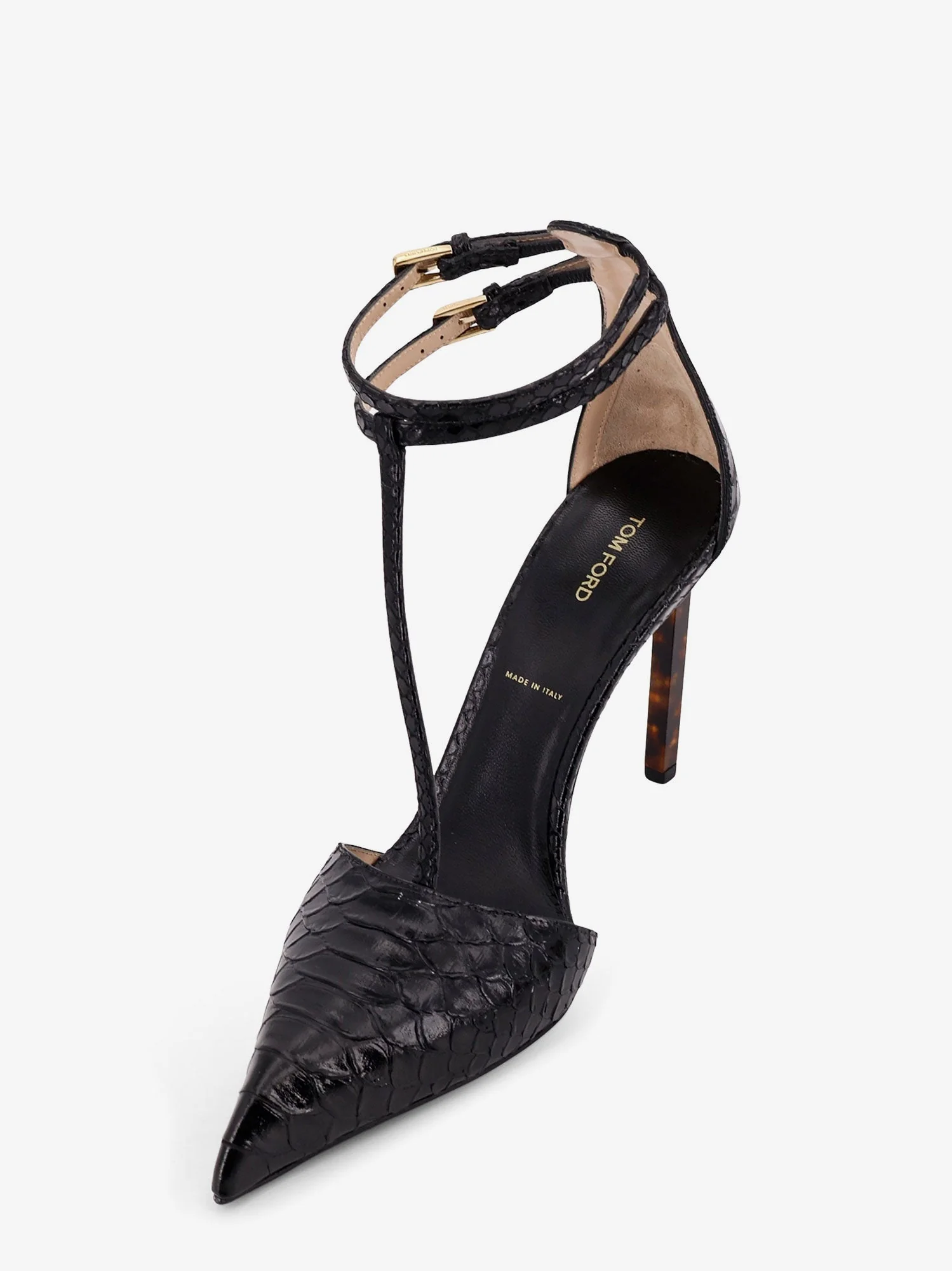 Tom Ford Women Python-Effect Leather Pumps - Image 4