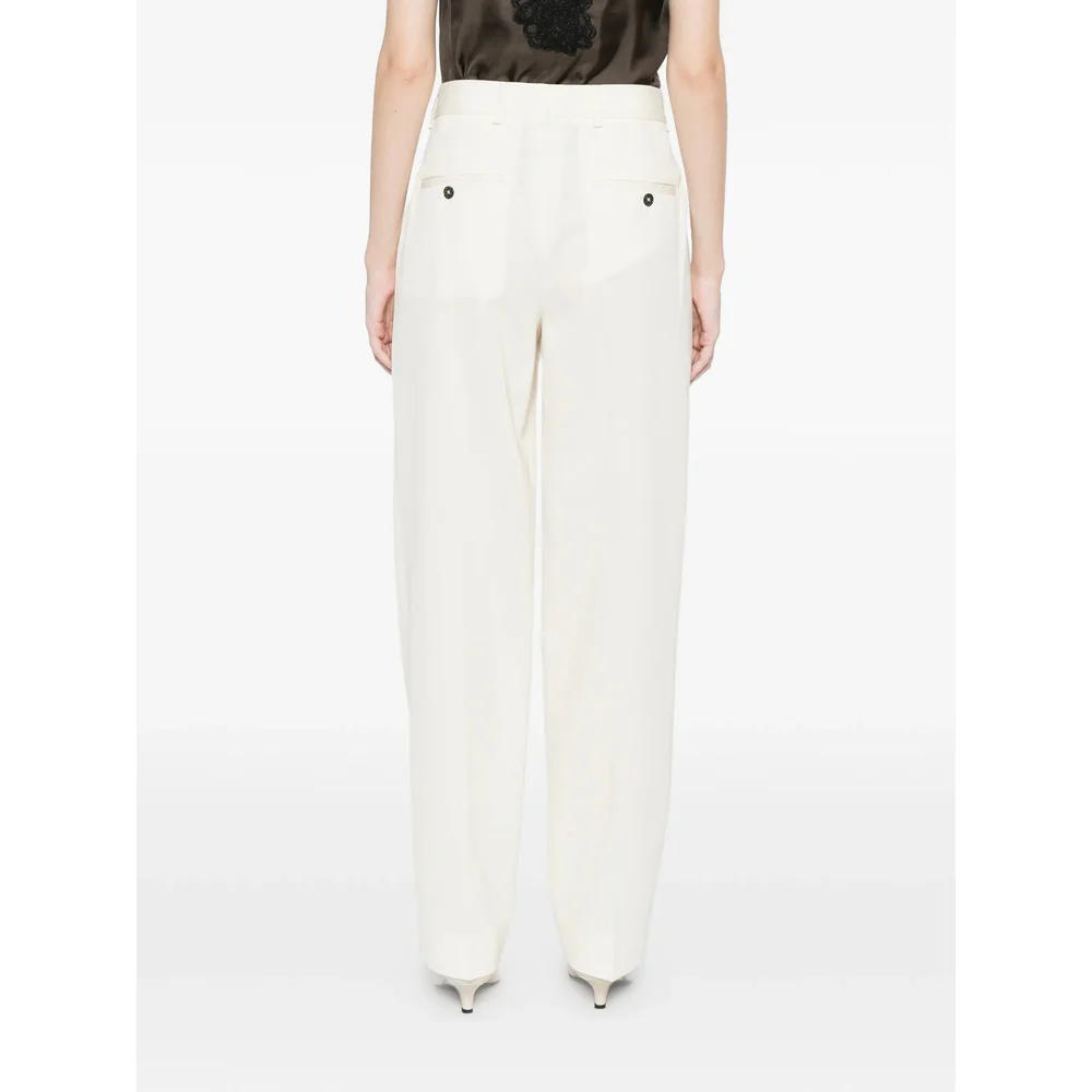 Toteme White Trousers - Tailored Trousers Women - Image 4