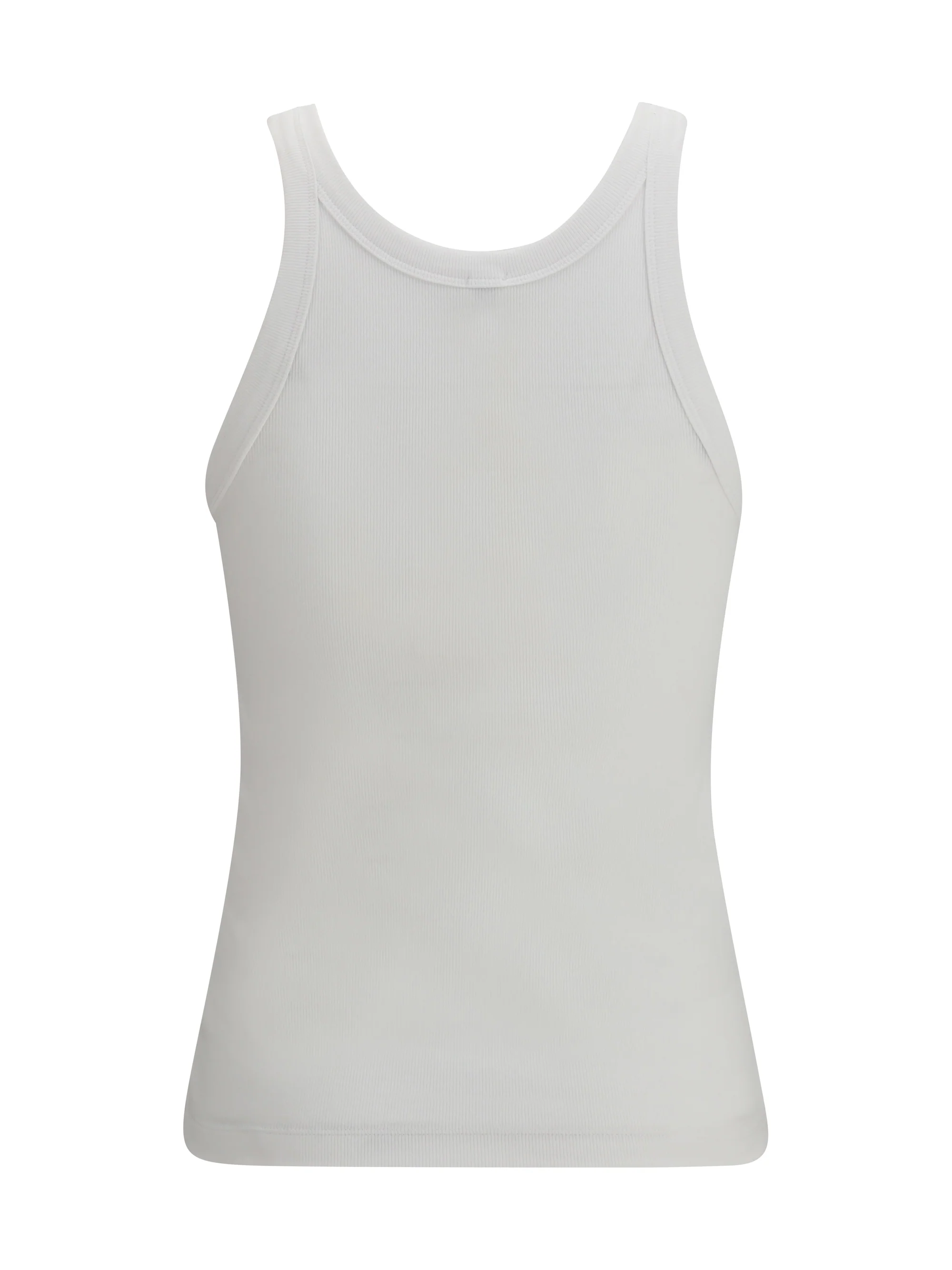 Toteme Women Ribbed Cotton Tank Top - Image 2