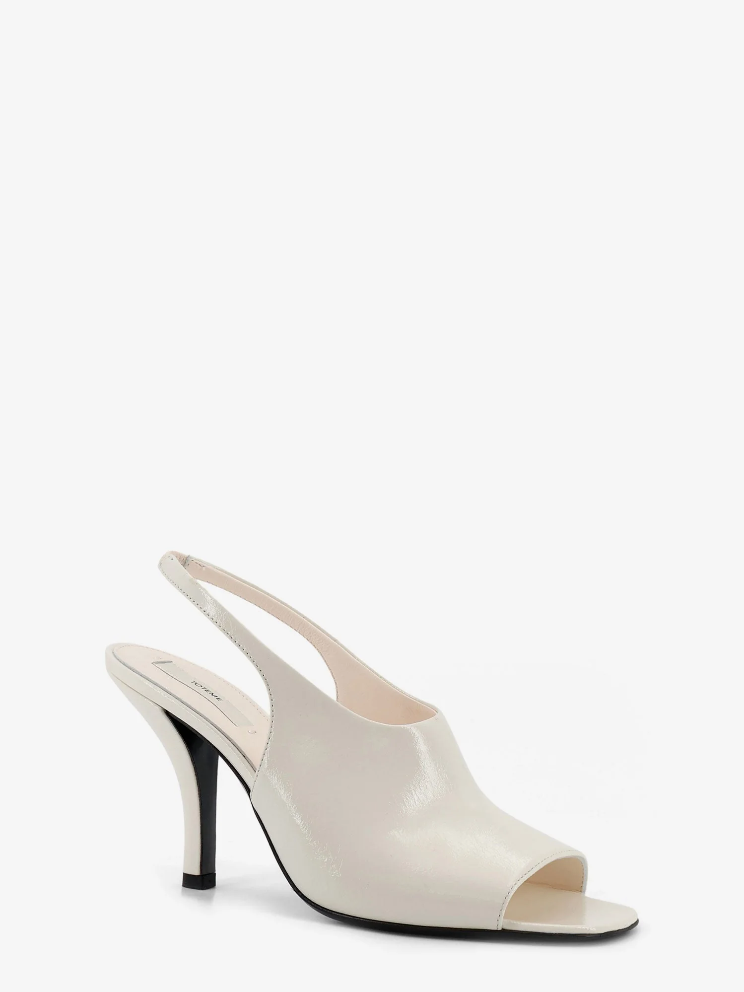 Toteme Women Leather Contour Sandals - Image 3