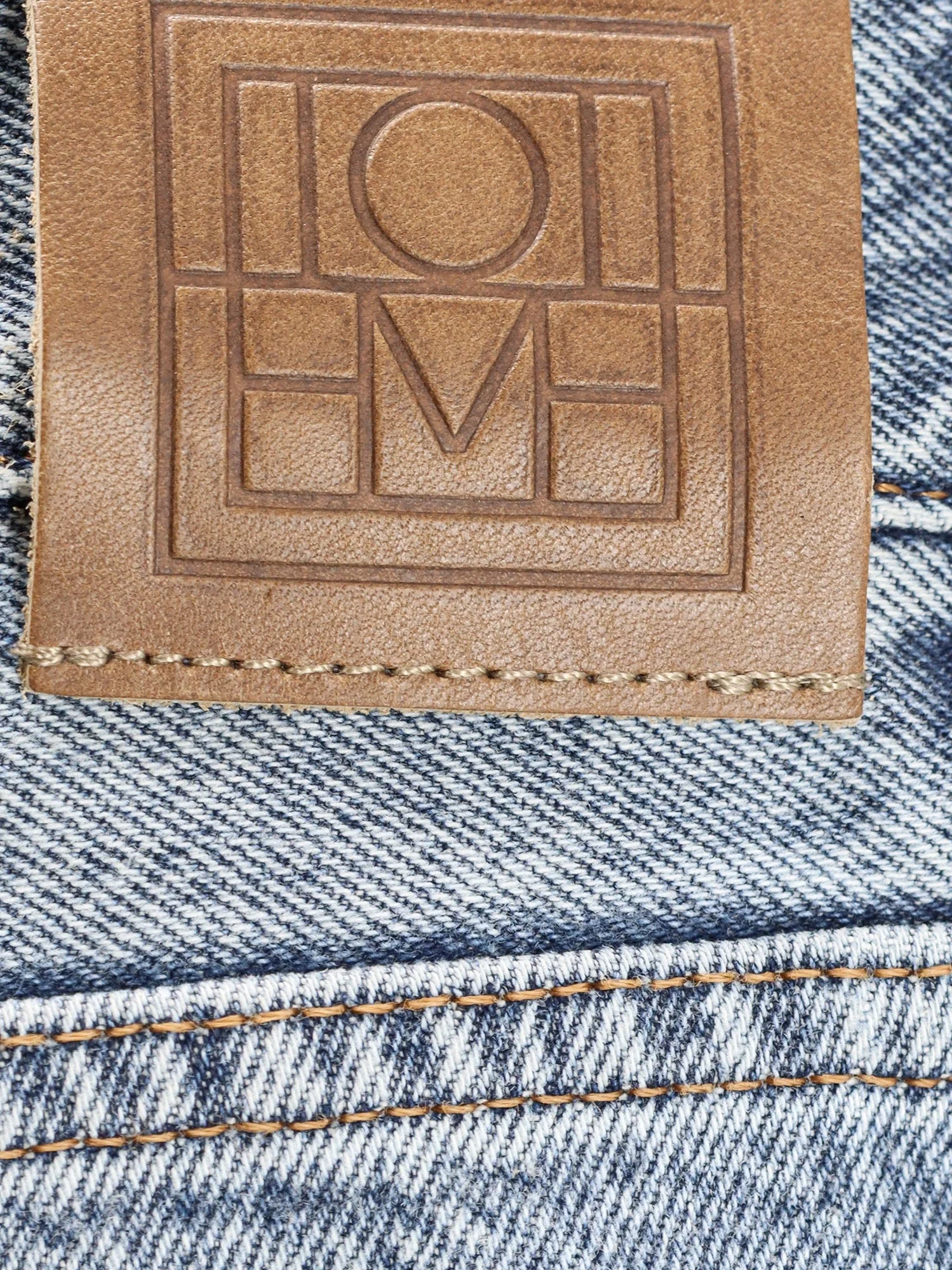 Toteme Women Low Straight Organic Cotton Jeans - Image 5