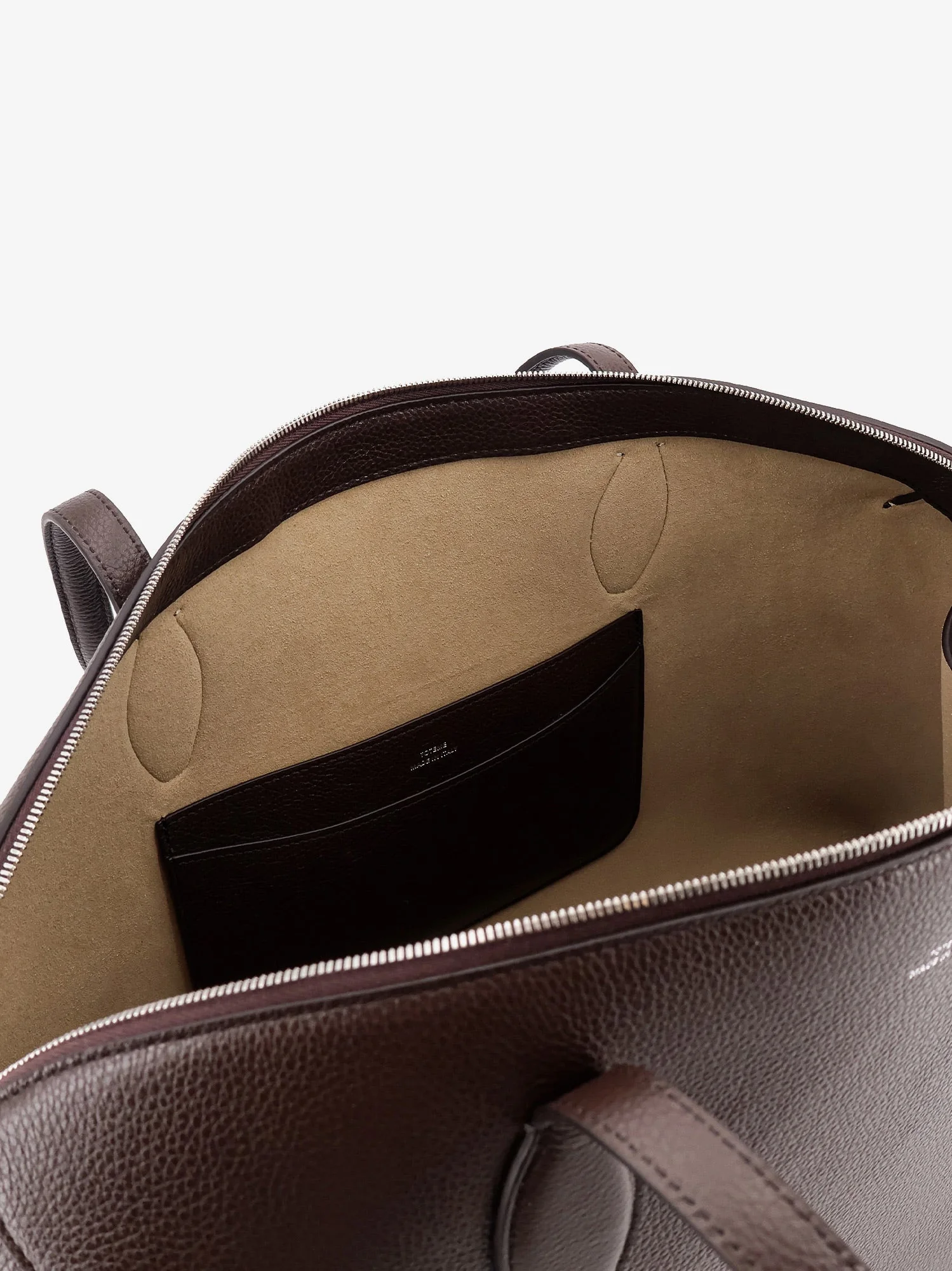 Toteme Women Suede Handbag With Engraved Logo On The Front - Image 4