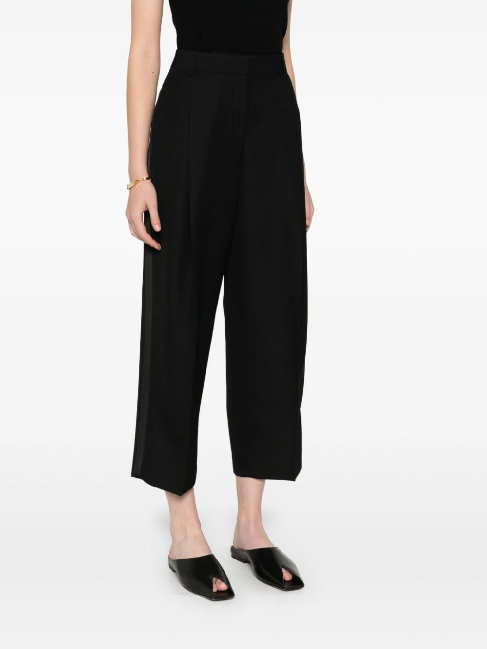 Toteme Women Wool Blend Trousers - Image 4