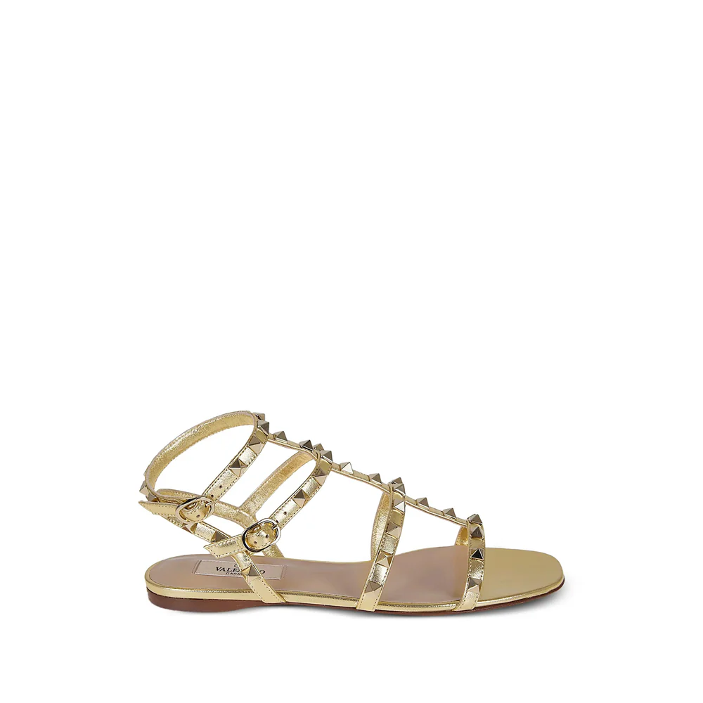 Valentino Garavani Gold Boots Women