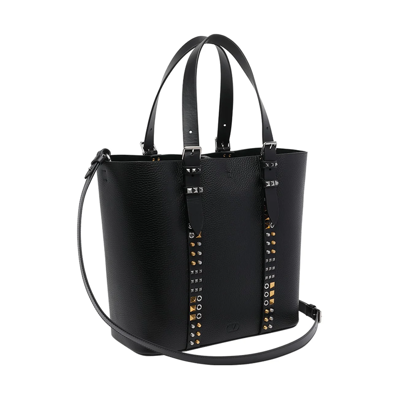Valentino Garavani Men Medium Rockstud Tote Bag - Image 2