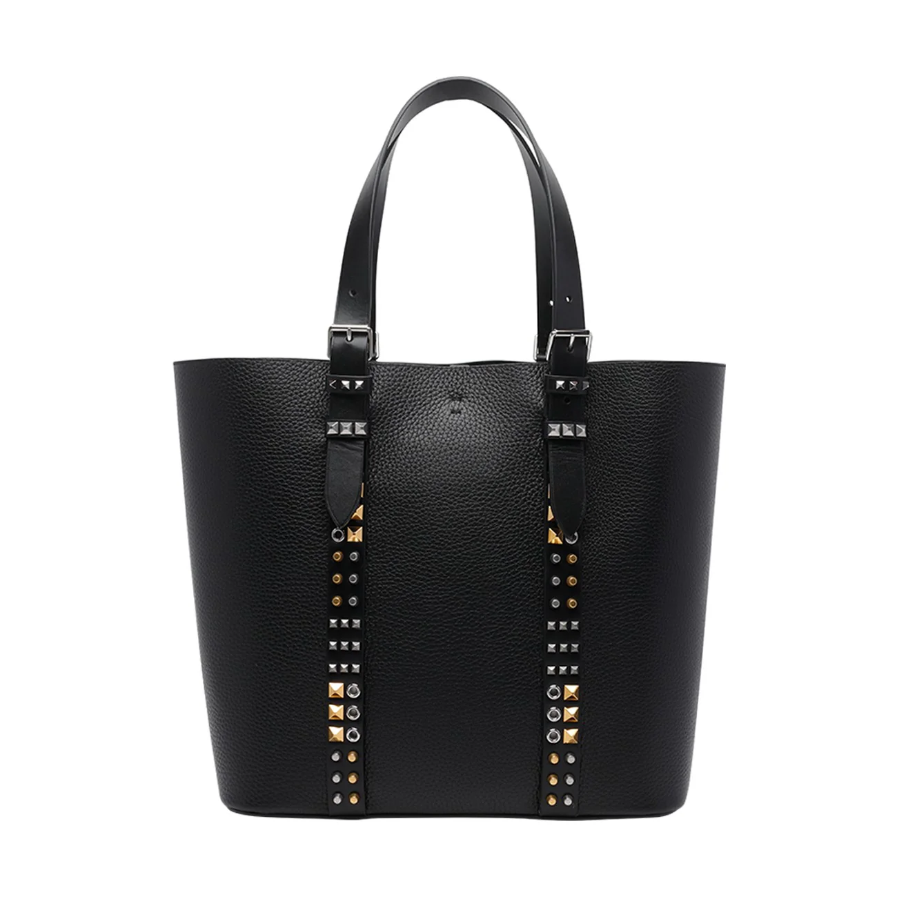 Valentino Garavani Men Medium Rockstud Tote Bag - Image 3