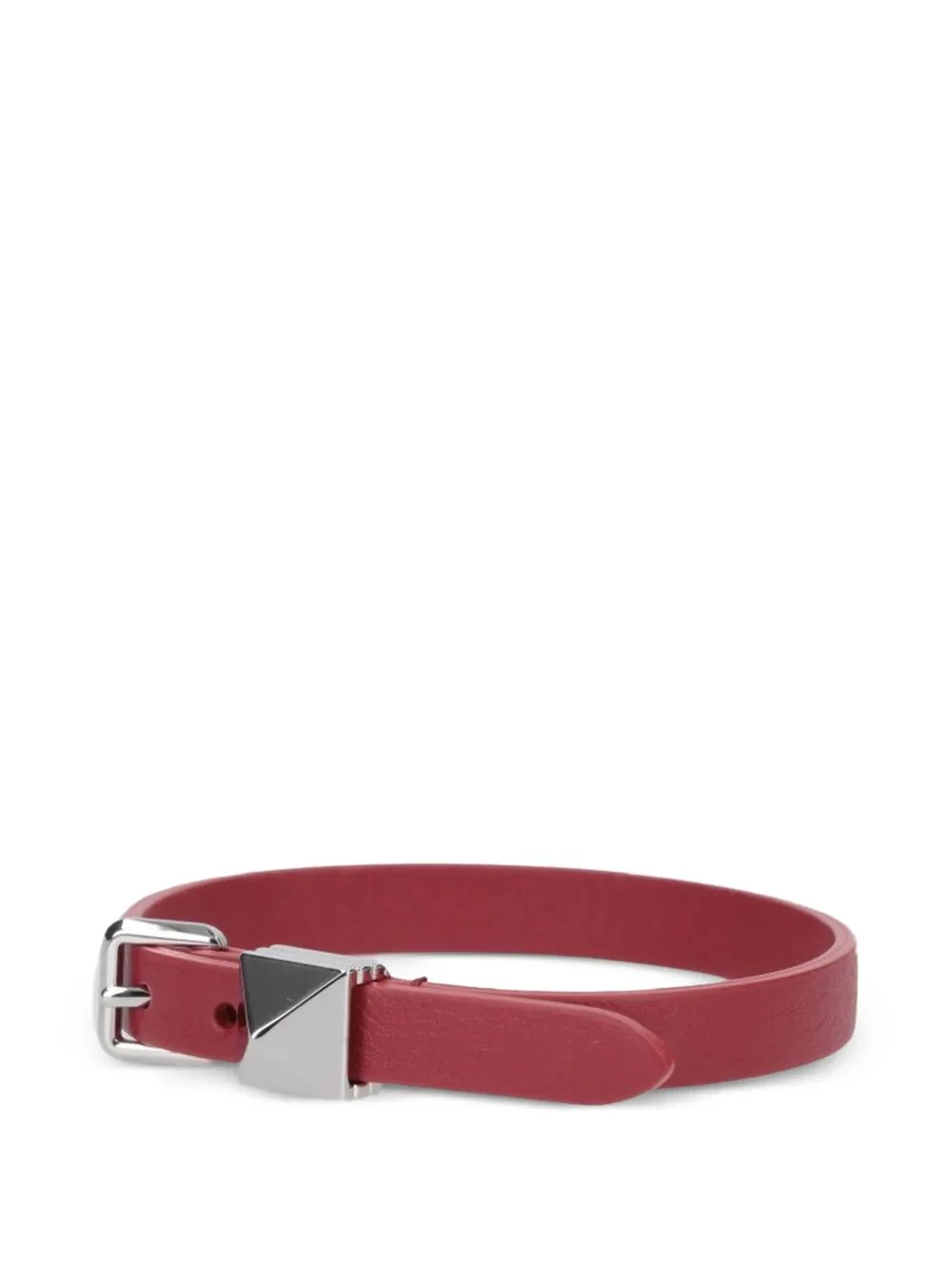 Valentino Garavani Men Rockstud Leather Bracelet - Image 3