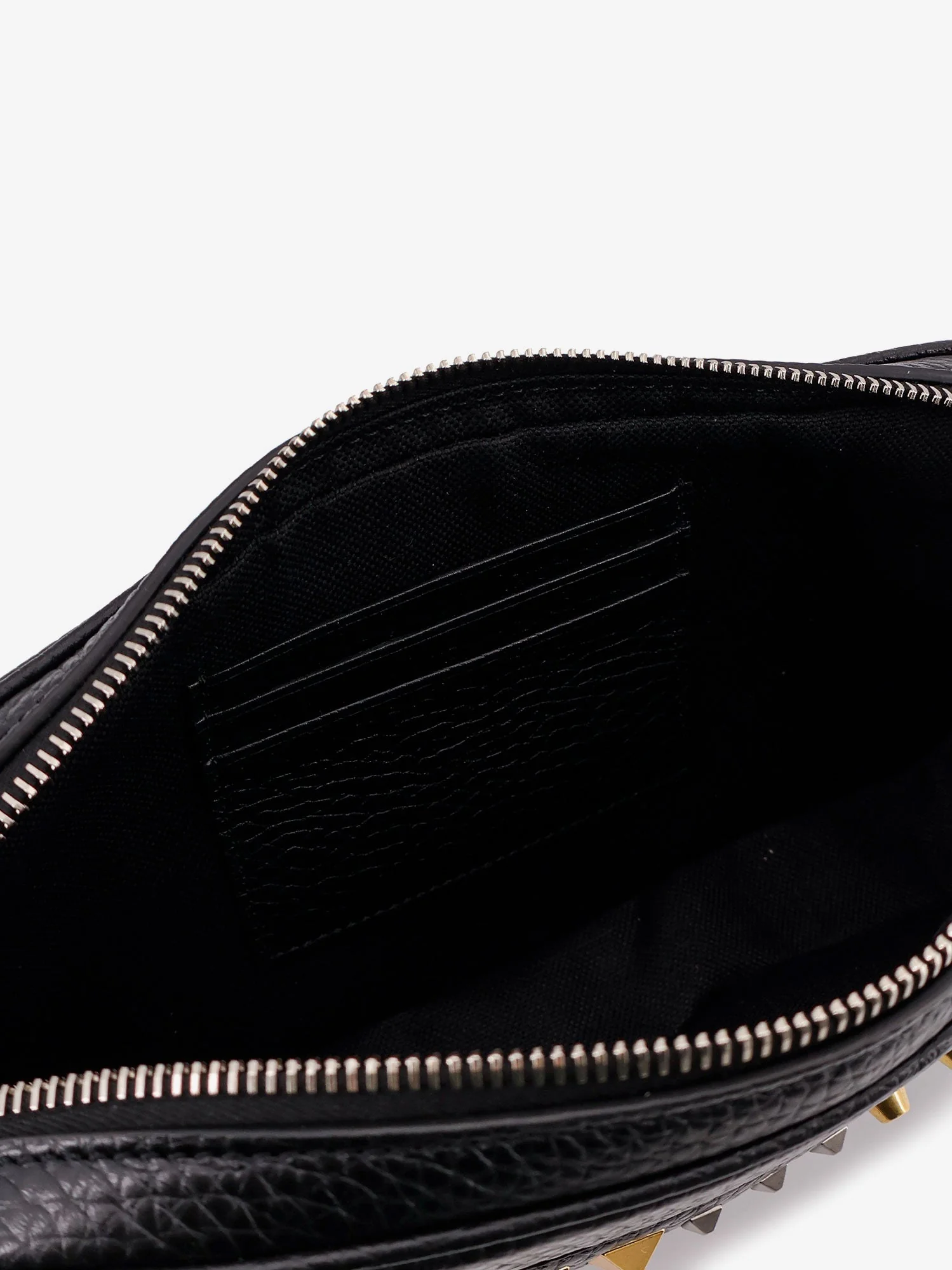 Valentino Garavani Men Valentino Garavani Leather Clutch - Image 4