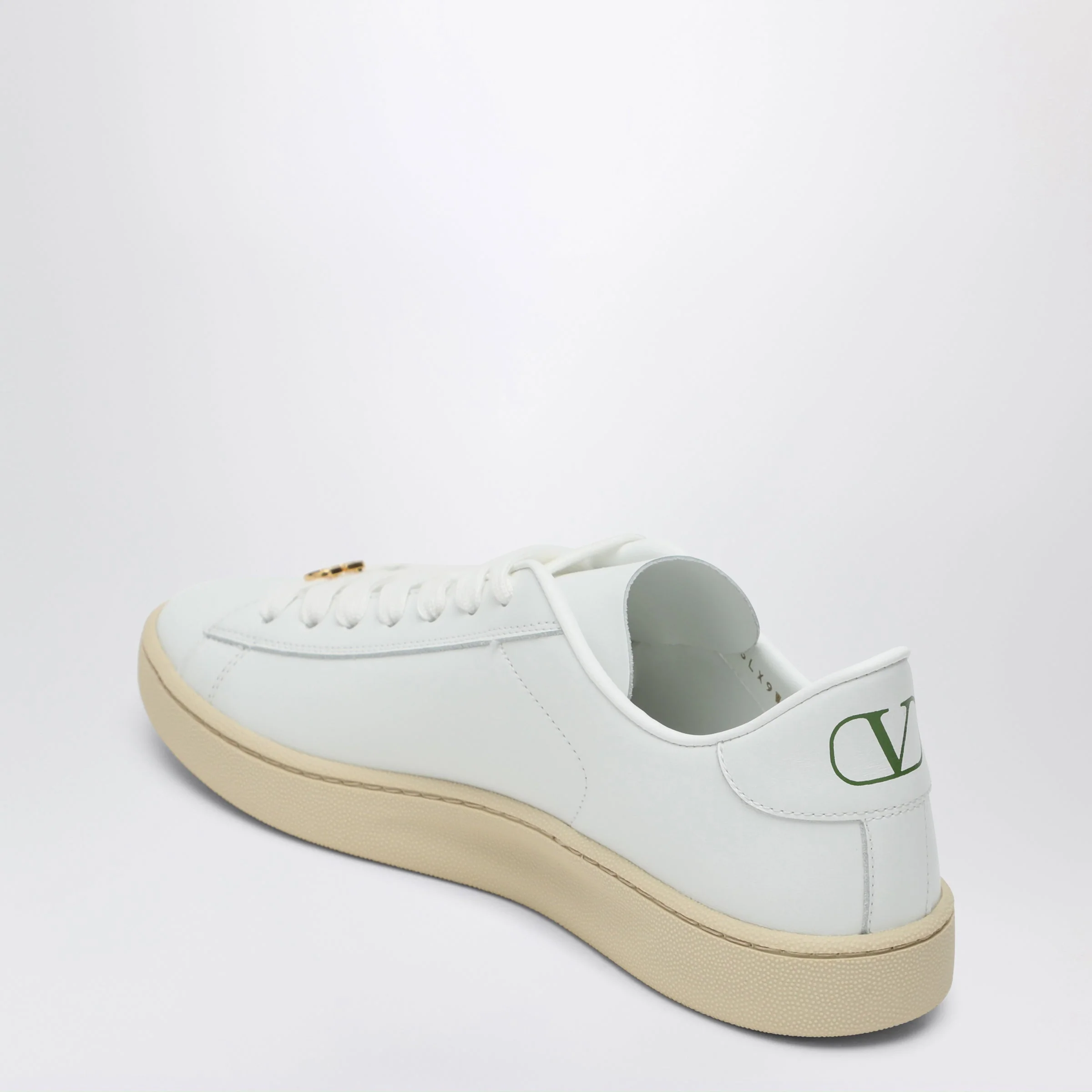 Valentino Garavani White Leather Royco Sneakers Women - Image 2