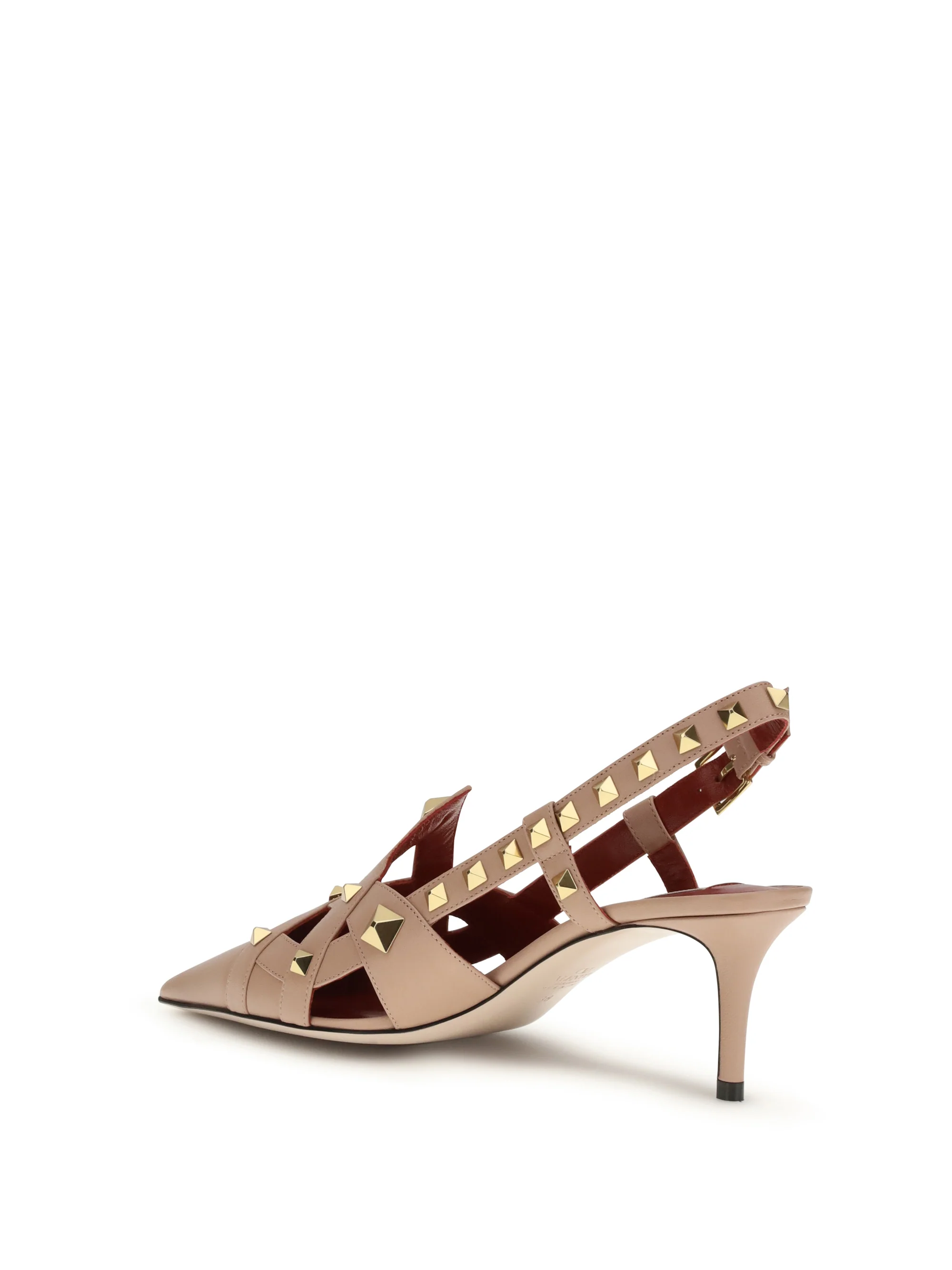 Valentino Garavani Women Studdy Slingback Pumps - Image 3