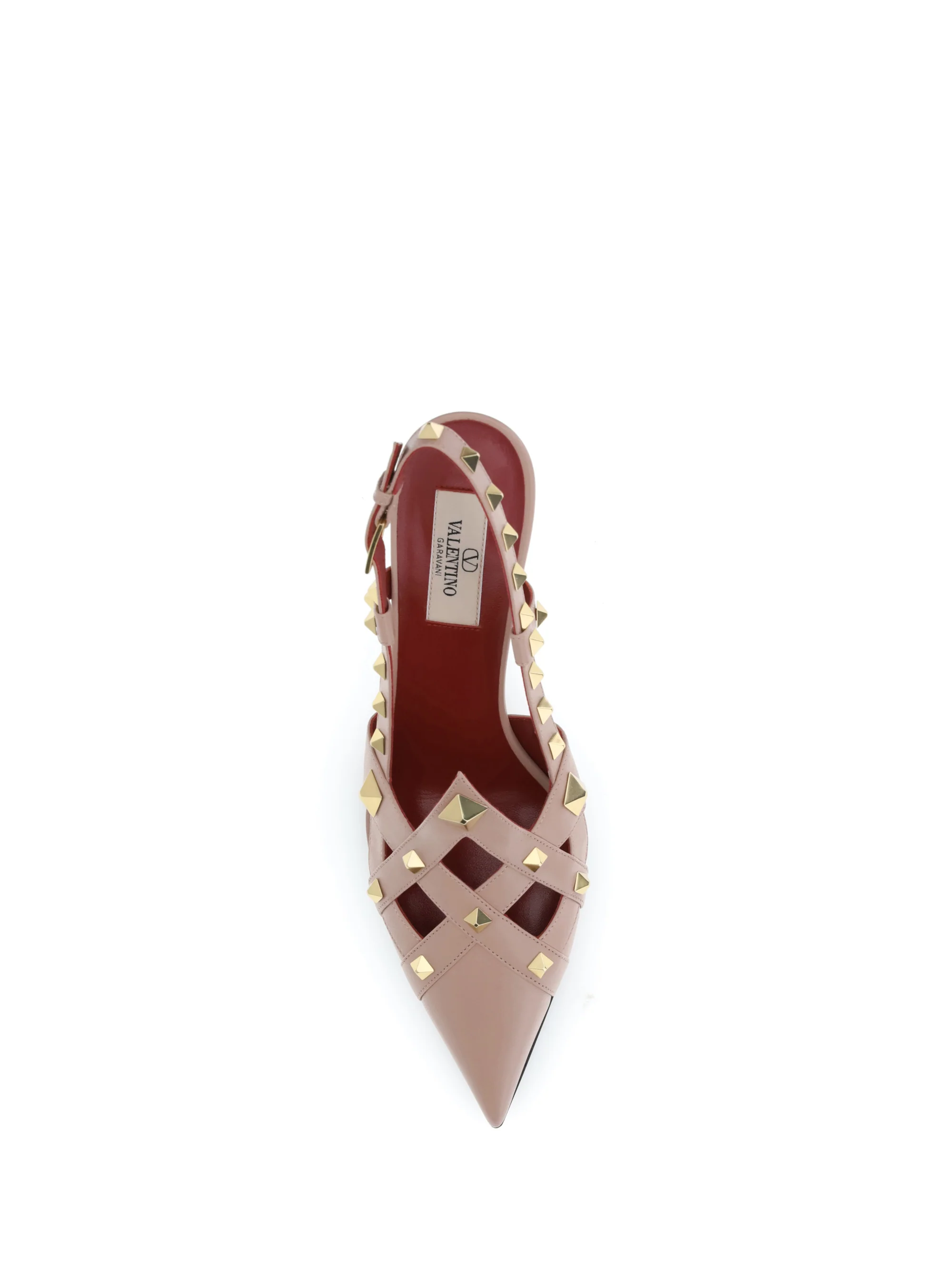 Valentino Garavani Women Studdy Slingback Pumps - Image 4