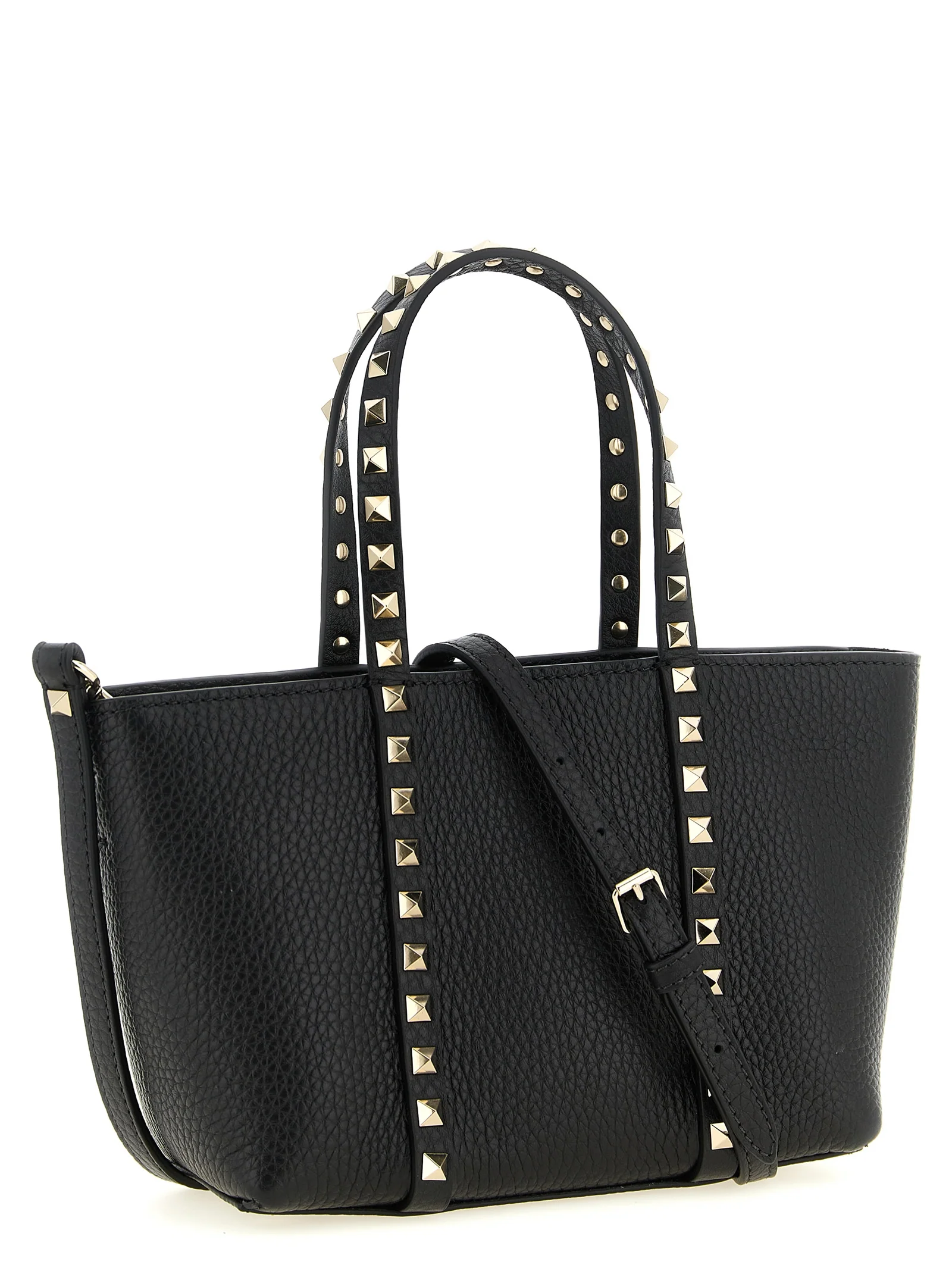 Valentino Garavani Women Valentino Garavani 'Rockstud' Mini Shopping Bag - Image 2