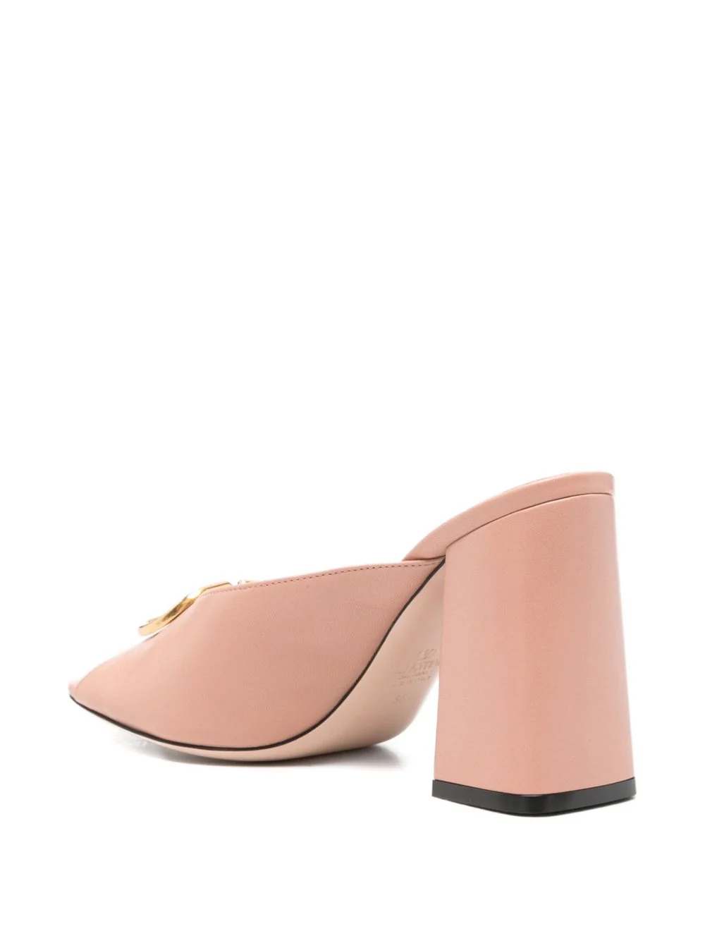 Valentino Garavani Women Vlogo Signature Leather Mules - Image 3