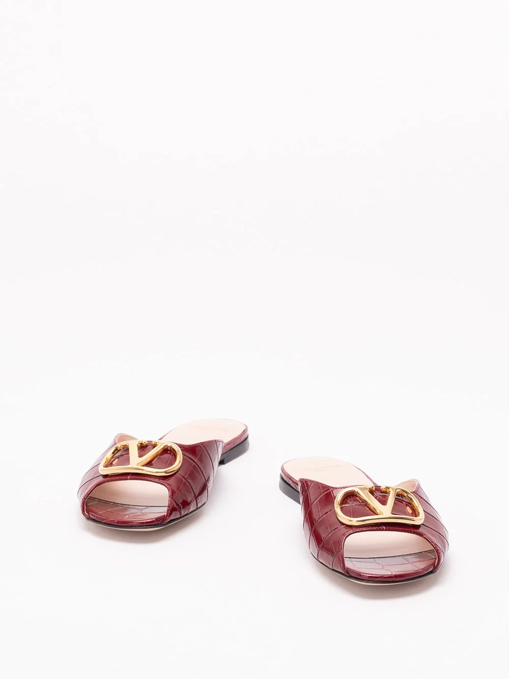 Valentino Garavani Women `Vlogo Signature` Slides - Image 2