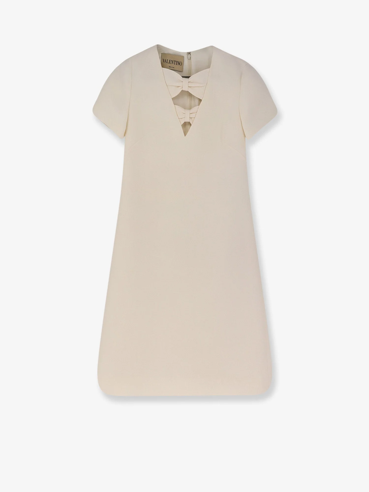 Valentino Women Virgin Wool And Silk Mini Dress