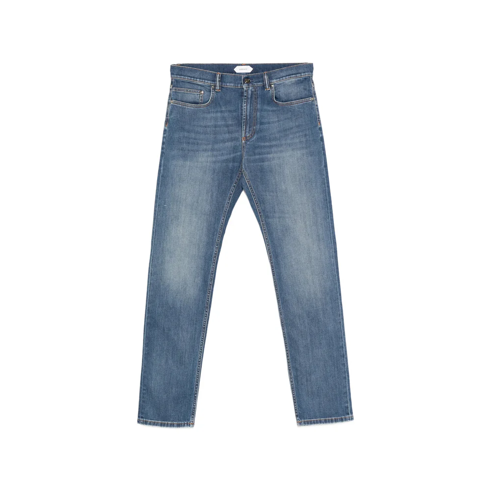 Versace Blue Denim - Regular & Straight-Leg Jeans Men