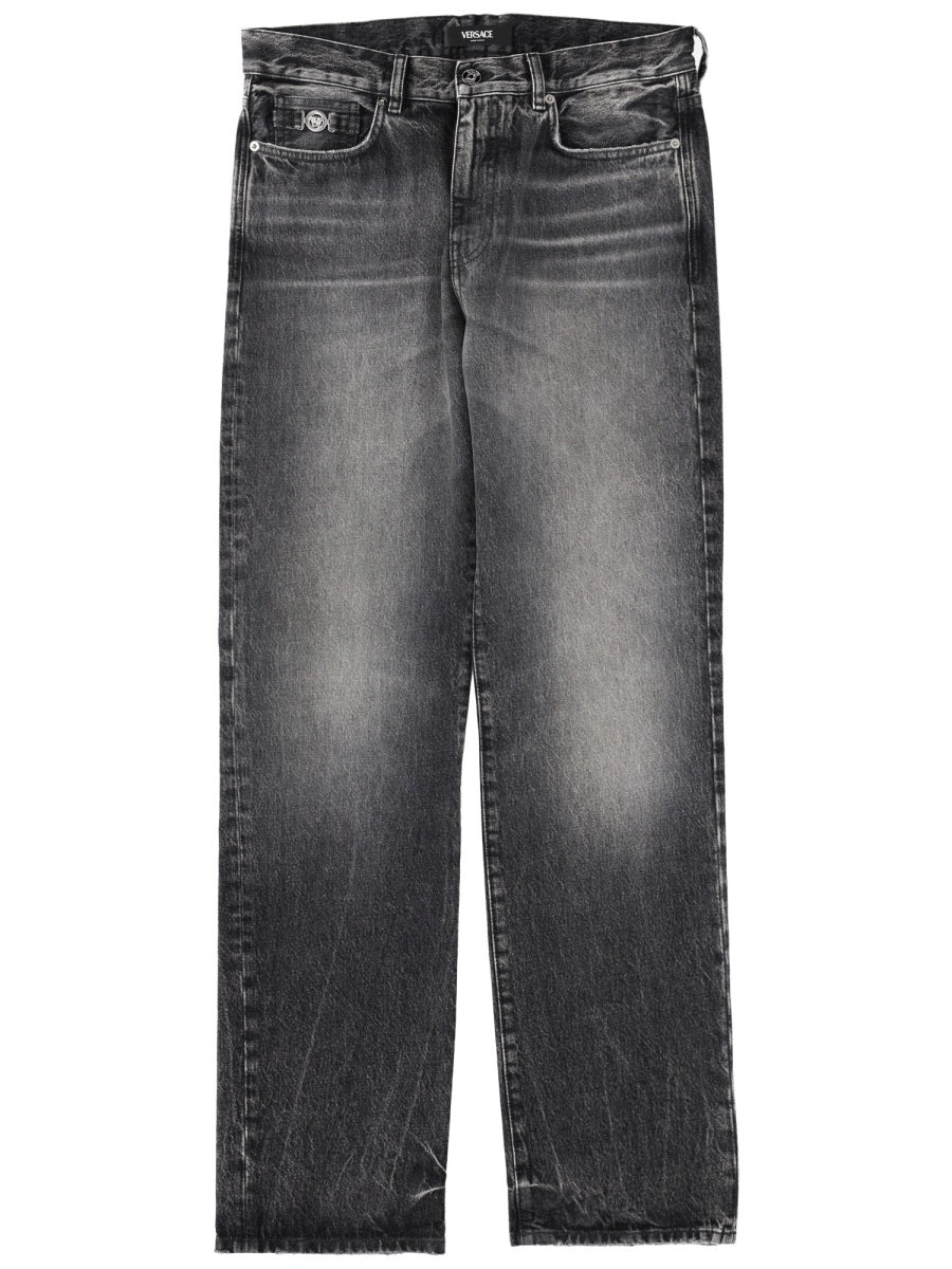Versace Men Jeans With "Medusa" Detail