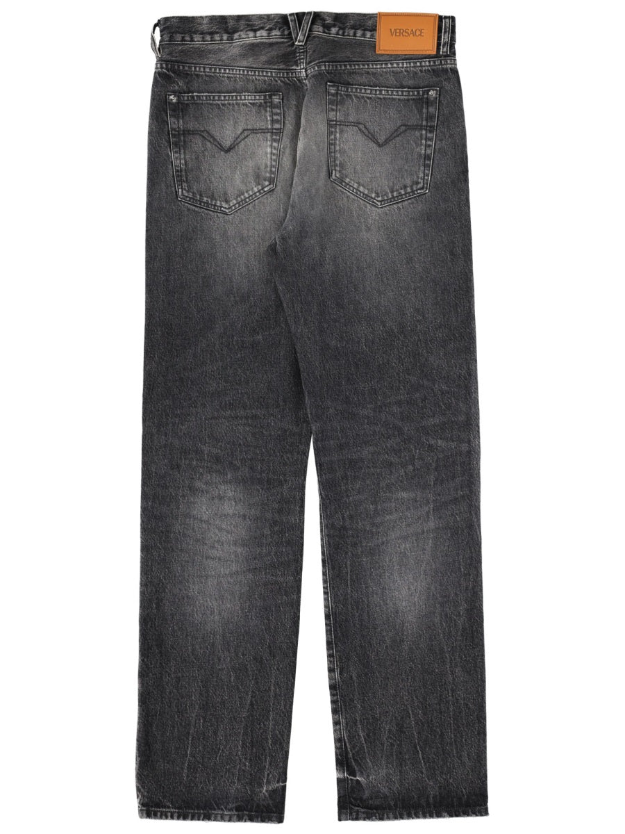 Versace Men Jeans With "Medusa" Detail - Image 2