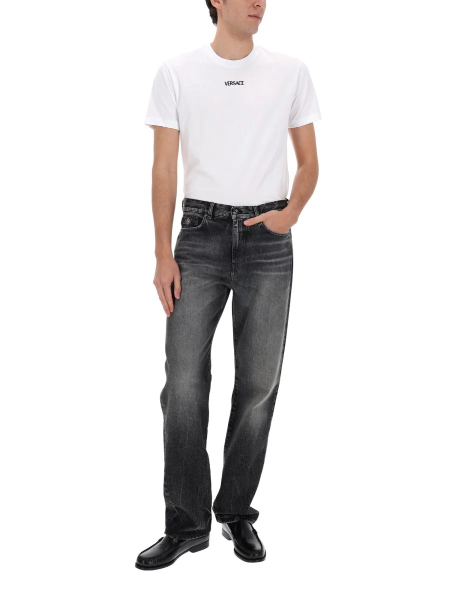 Versace Men Jeans With "Medusa" Detail - Image 3