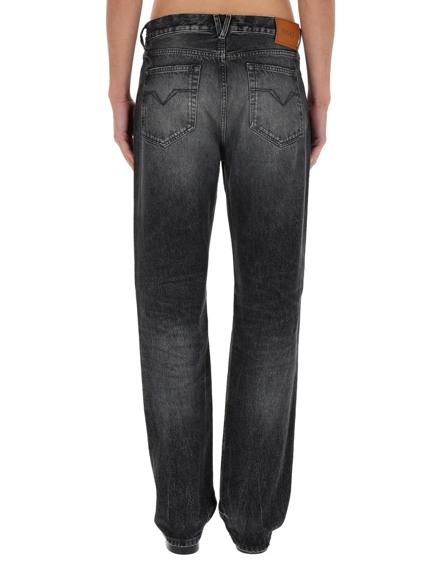 Versace Men Jeans With "Medusa" Detail - Image 5
