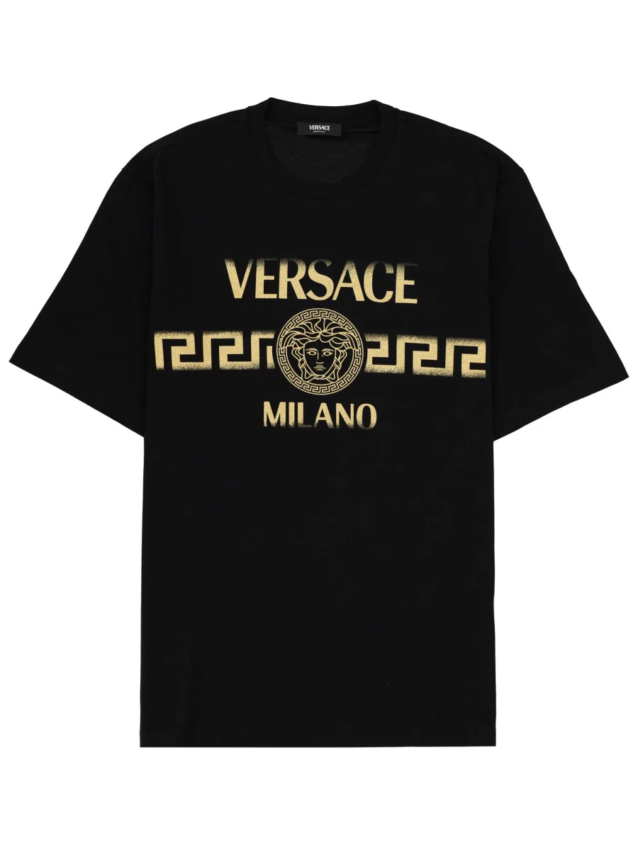 Versace Men T-Shirt With Logo