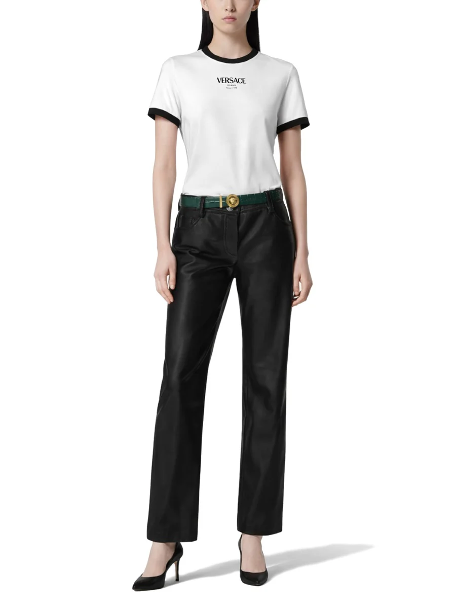 Versace Women T-Shirt With Logo - Image 2