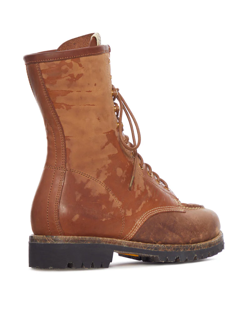 Visvim Men Moc-Folk Leather Scout Boots - Image 3