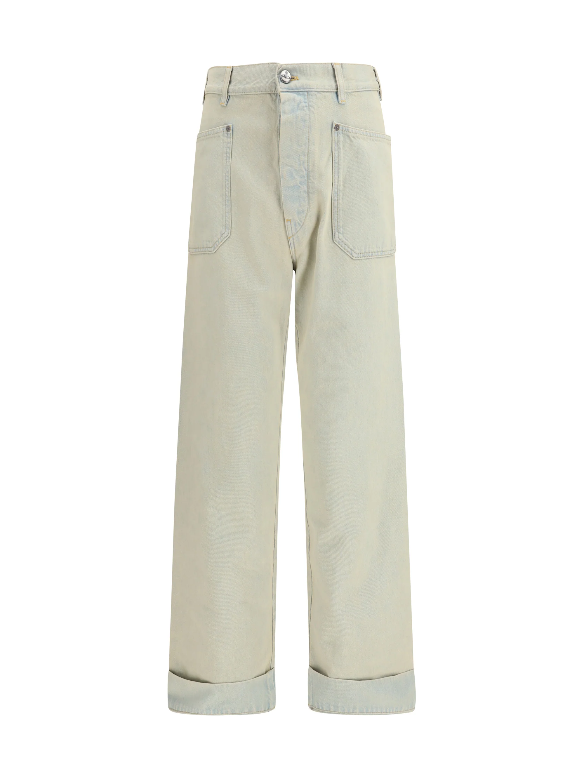 Vivienne Westwood Men Jeans In Cotton With Patch Pockets