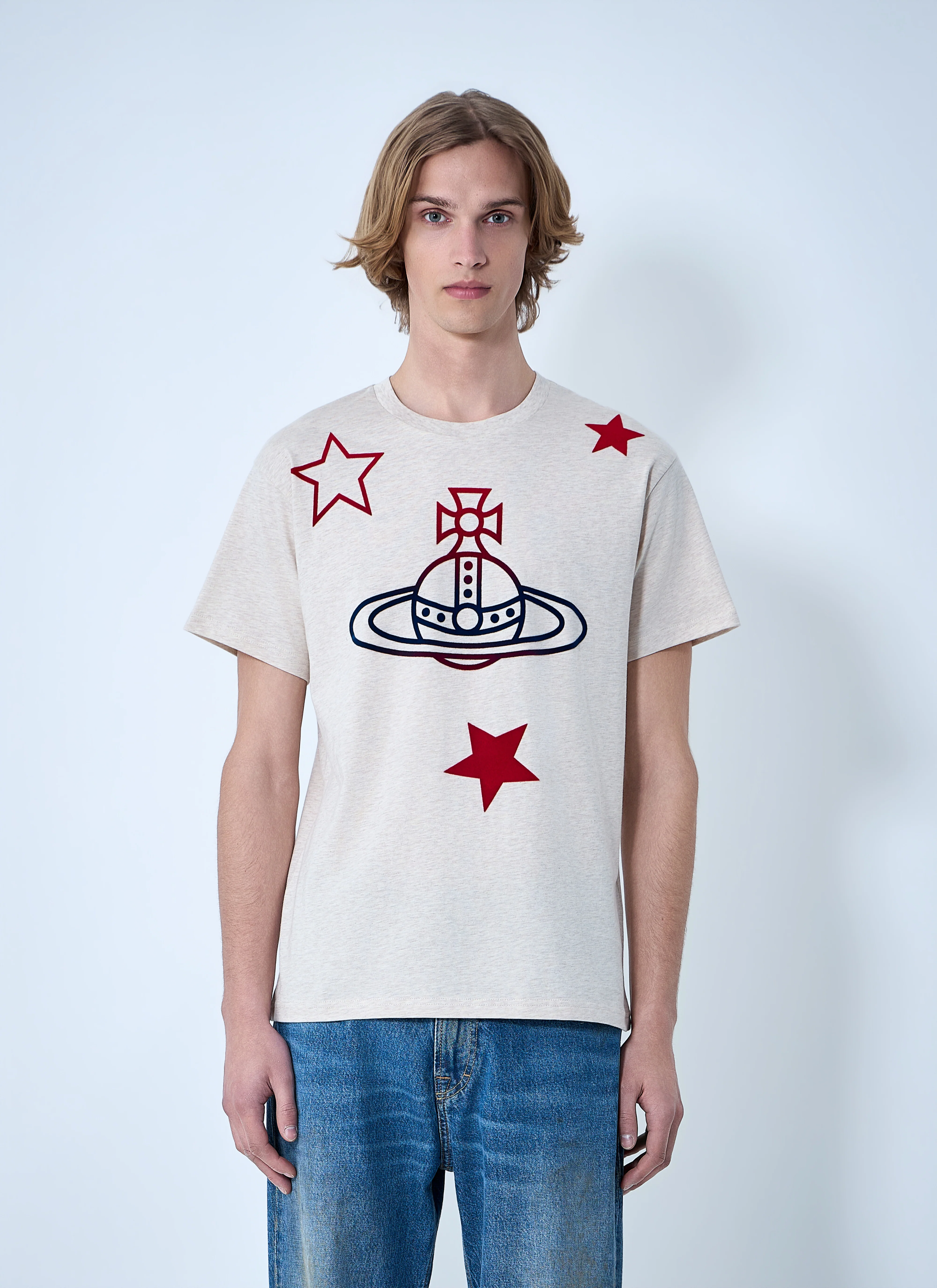 Vivienne Westwood Men Orb And Stars T-Shirt