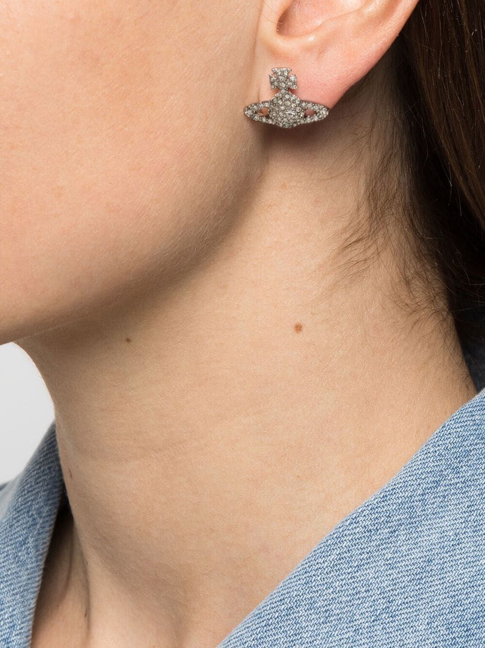 Vivienne Westwood Women Grace Bas Relief Stud Earrings - Image 2