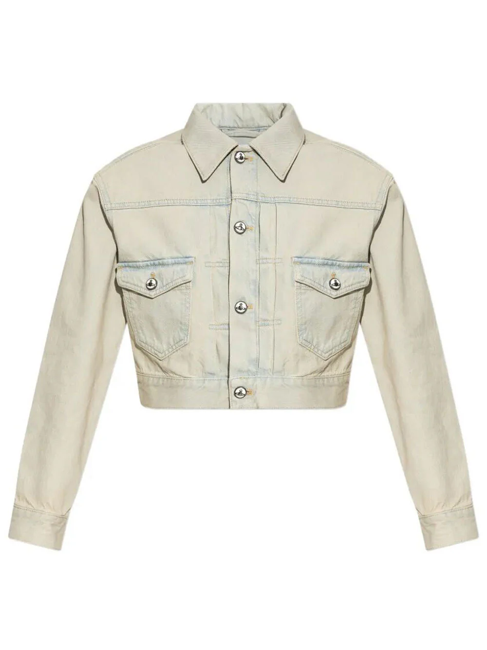Vivienne Westwood Women Marlene Cropped Denim Jacket