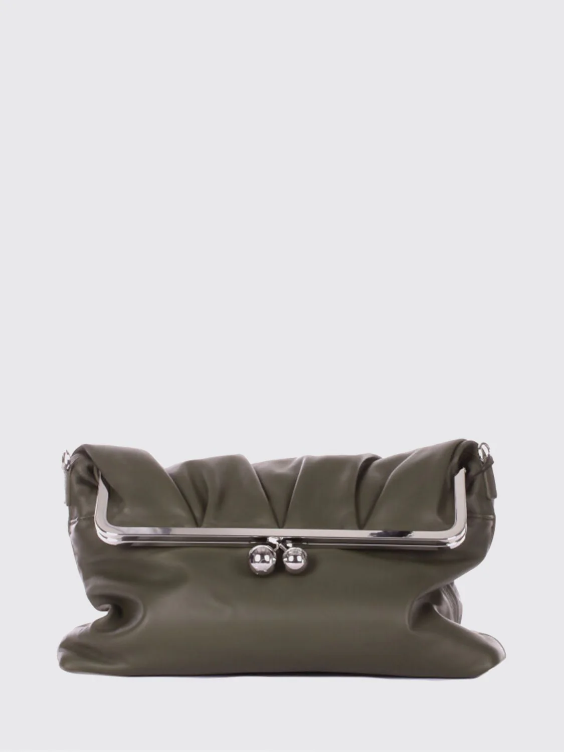 Weekend Max Mara Clutch Woman Green