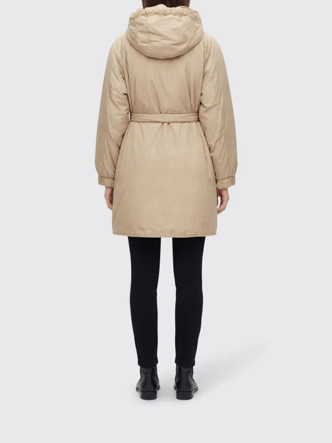 Weekend Max Mara Coat Woman Beige - Image 2