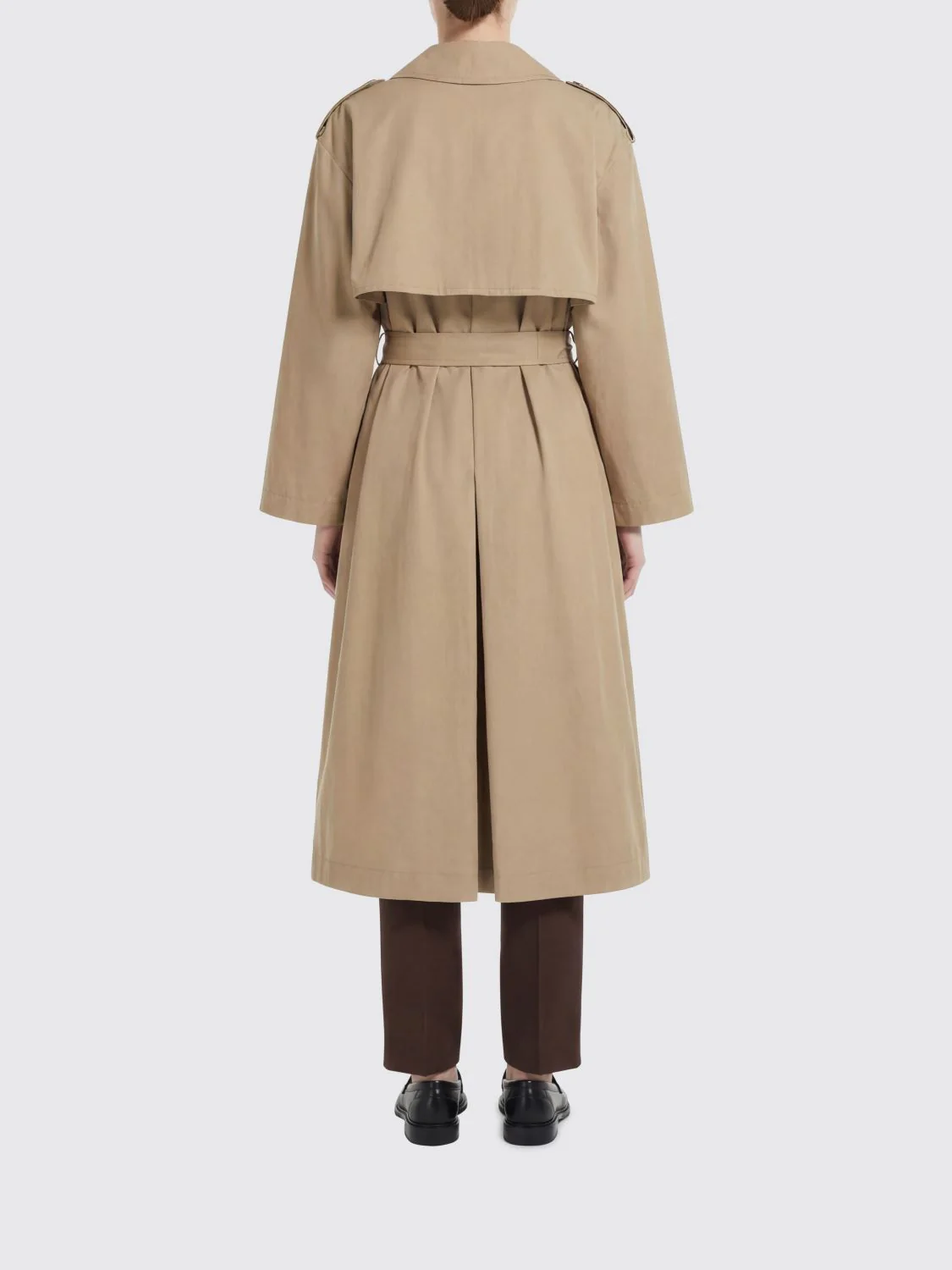 Weekend Max Mara Coat Woman Brown - Image 2