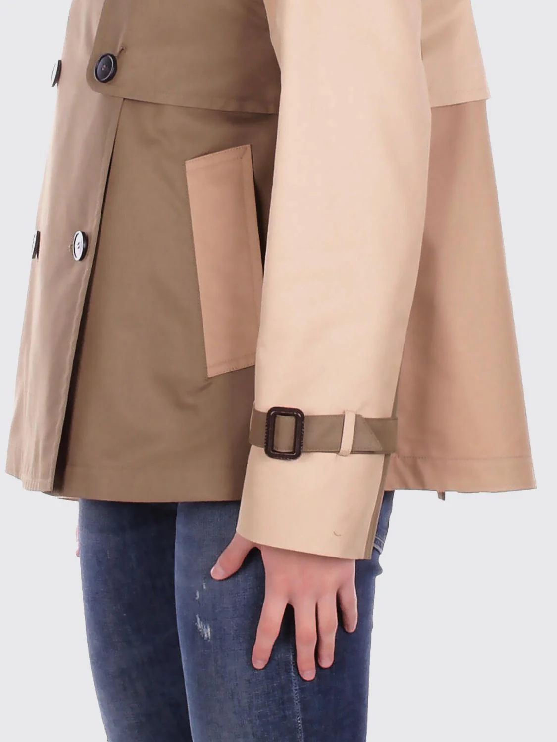 Weekend Max Mara Coat Woman Mud - Image 3