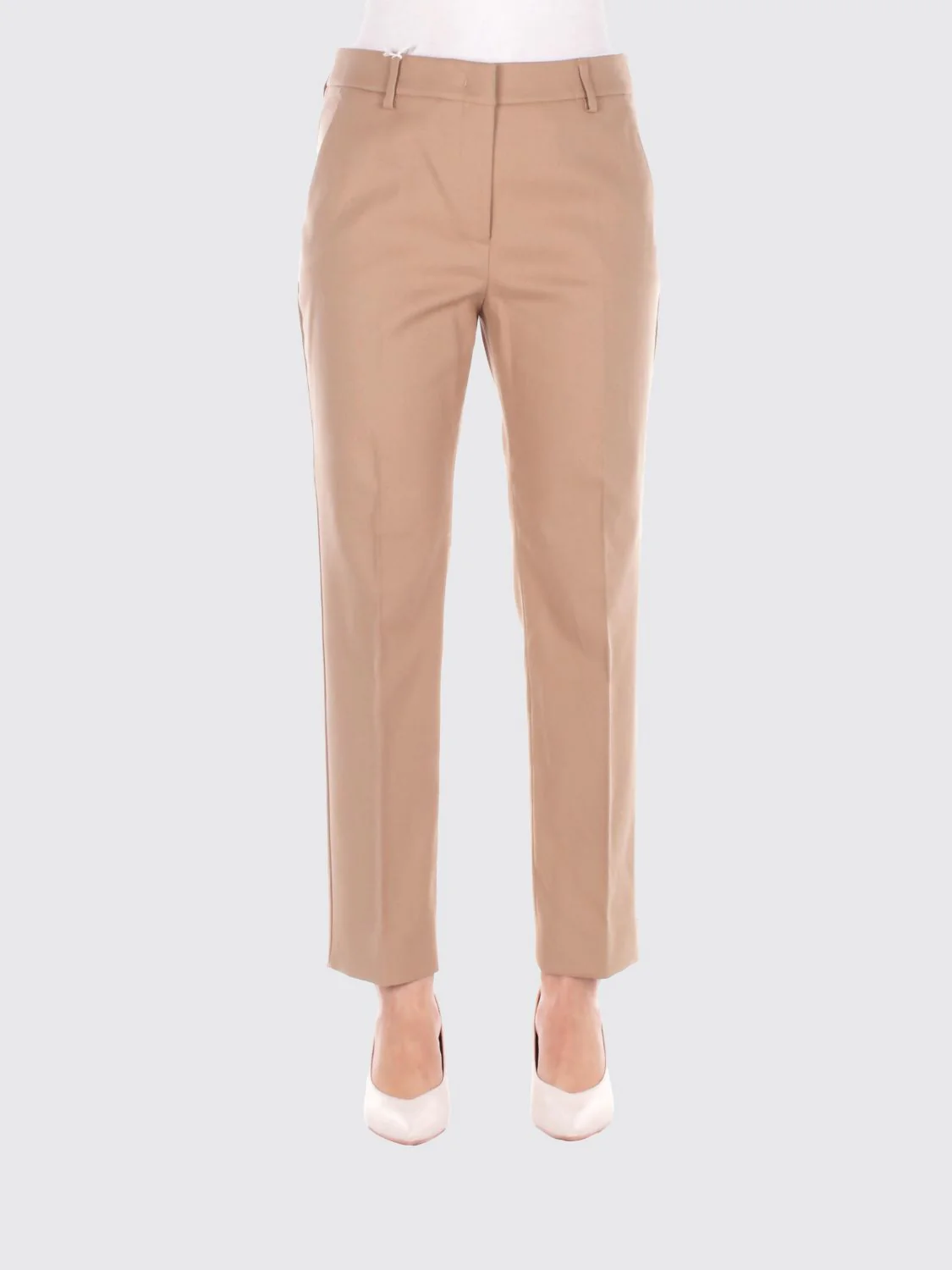 Weekend Max Mara Pants Woman Camel