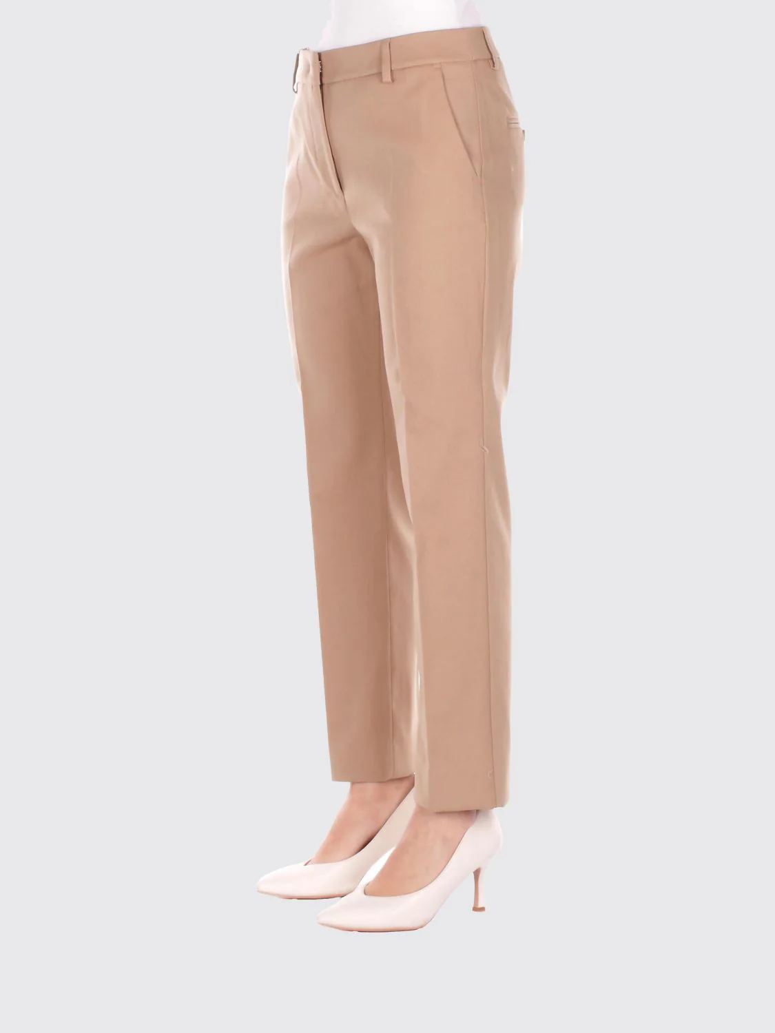 Weekend Max Mara Pants Woman Camel - Image 3