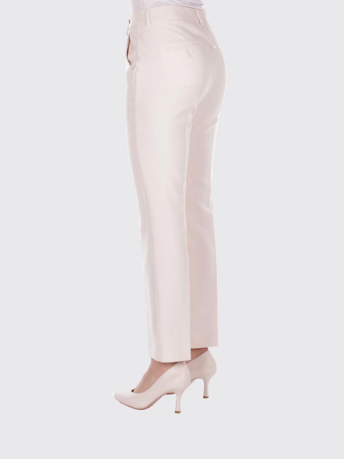 Weekend Max Mara Pants Woman White - Image 2