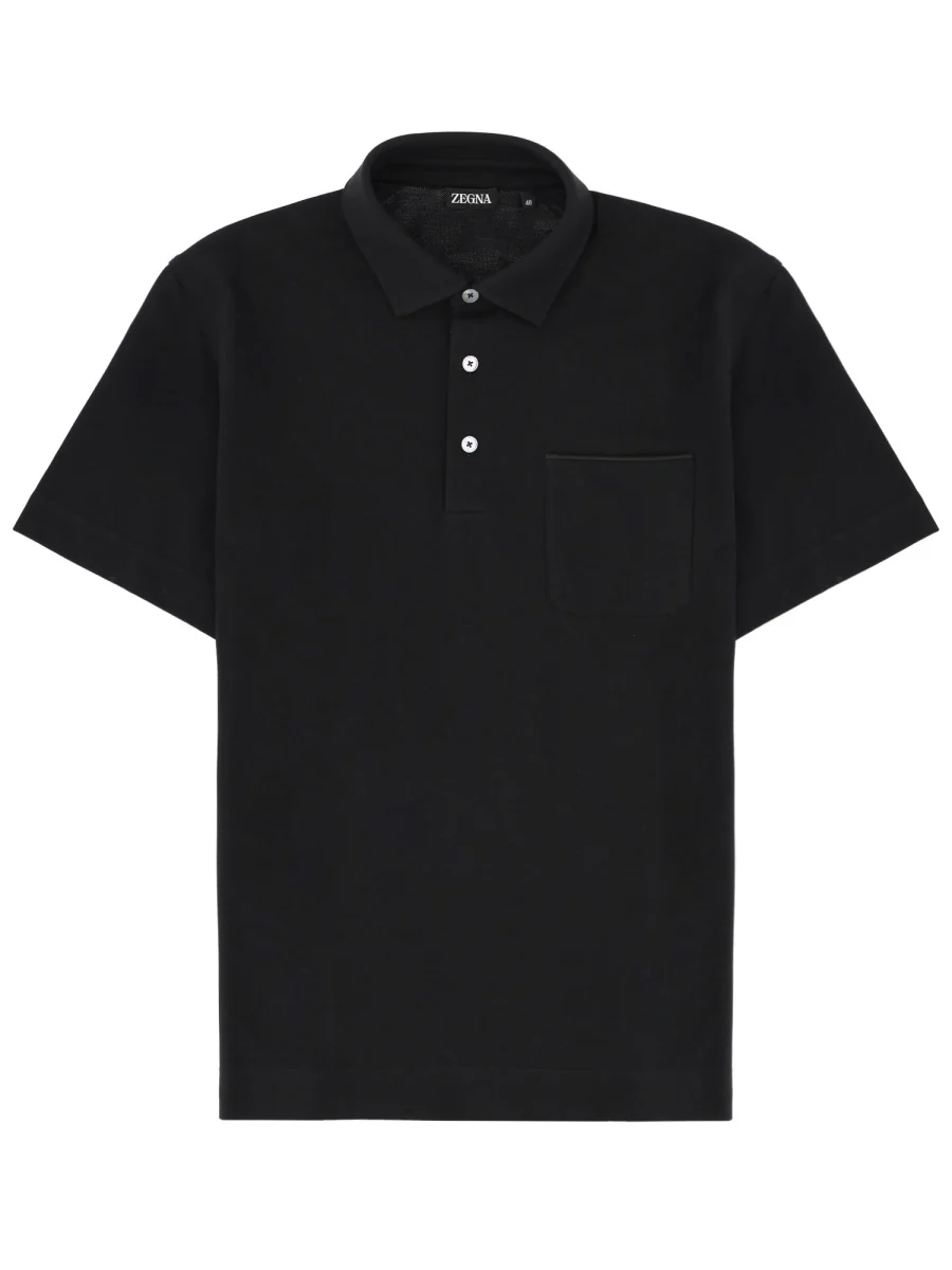 Zegna Men Regular Fit Polo Shirt